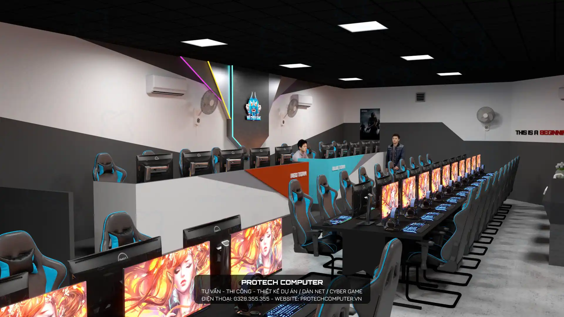 Mô hình Kinh Doanh Phòng Net Cyber Game Mini – Xu hướng đầu tư hiệu quả năm 2025