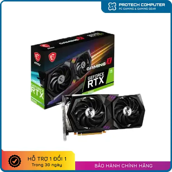 Card màn hình MSI RTX 3060 GAMING X 12GB