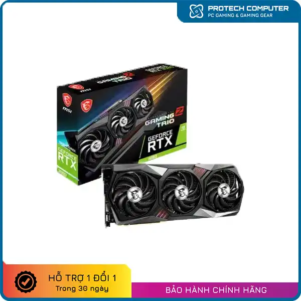 Card màn hình MSI RTX 3080 Gaming Z Trio 10G LHR