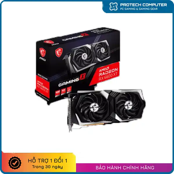 Card màn hình MSI RX 6600 XT GAMING X 8G