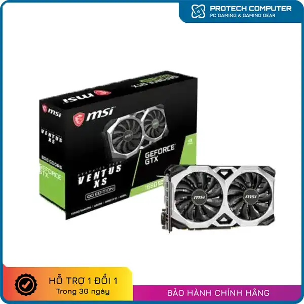 Card màn hình MSI GTX 1660 Super VENTUS XS 6G OCV1