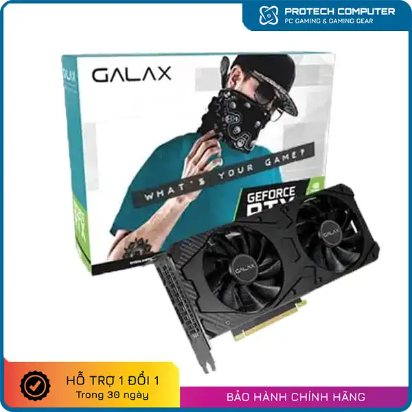 Card Màn Hình GALAX RTX 3060 (1-Click OC) 12GB GDDR6