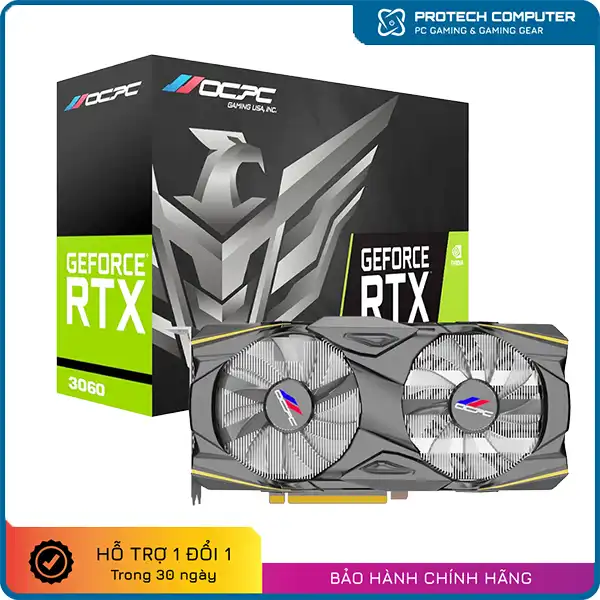 Vga Ocpc RTX 3060 12GB GDDR6 2 Fan