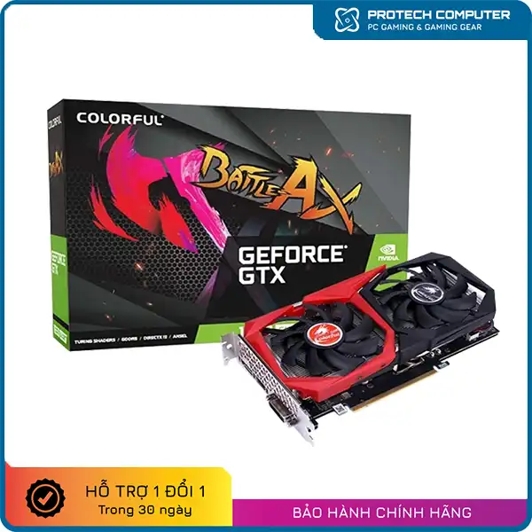 Card màn hình Colorful GTX 1650 EX 4GDDR6-V New