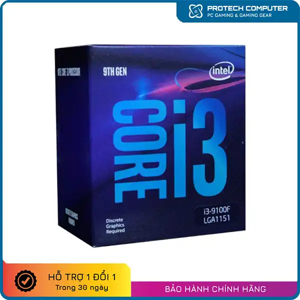 CPU Intel Core i3-9100F