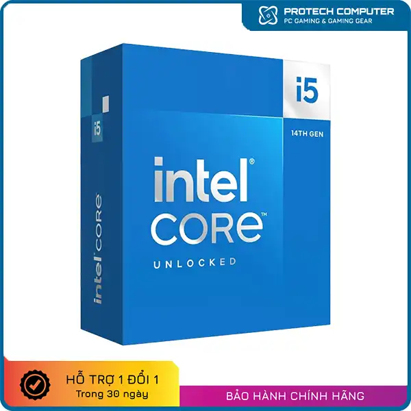 CPU Intel Core i5-14400F (10 Nhân - 16 Luồng, Up to 4.7GHz, Socket LGA 1700)