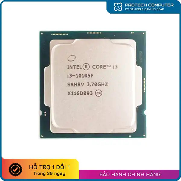 CPU INTEL CORE I3-10105F TRAY NEW