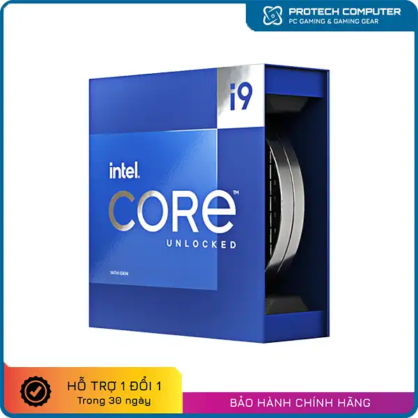 CPU Intel Core i9-14900K (24 Nhân - 32 Luồng, Up to 5.8GHz, Socket LGA 1700)