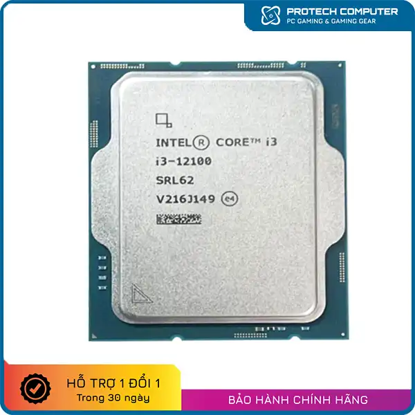 CPU Intel Core i3-12100 TRAY
