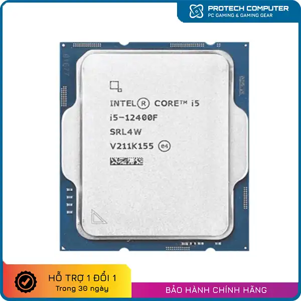 CPU Intel Core i5-12400F TRAY NEW