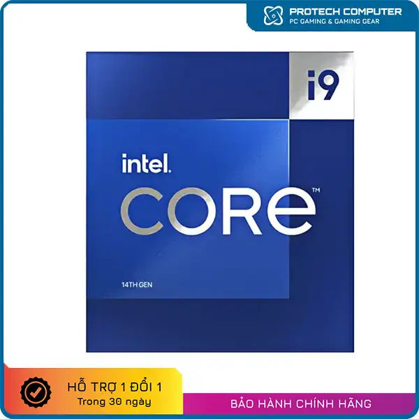 CPU Intel Core i9-14900 (24 Nhân - 32 Luồng, Up to 5.8GHz, Socket LGA 1700)
