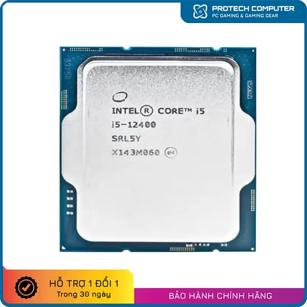 CPU Intel Core i5-12400 TRAY