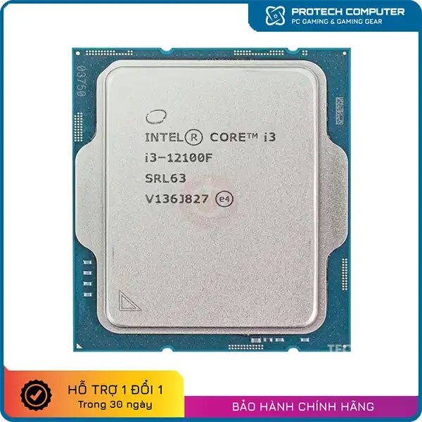CPU Intel Core i3-12100F TRAY