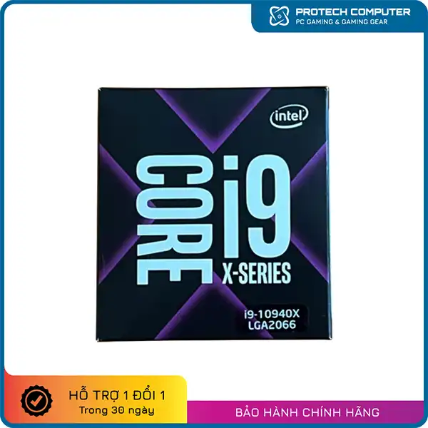CPU Intel Core i9-10940X (14 Nhân - 28 Luồng, 3.3GHz Turbo Up to 4.6GHz, 19.25 MB Cache, 165W, SOCKET INTEL LGA 2066)