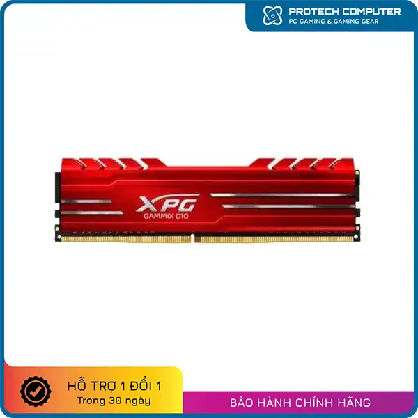 Ram Desktop Adata XPG Gammix D10 8GB (1x8GB) DDR4 3000Mhz