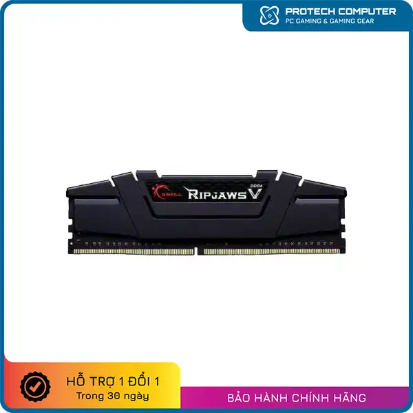 Ram Desktop Gskill RIPJAWS V (F4-3200C16S-16GVK) 16GB (1x16GB) DDR4 3200Mhz