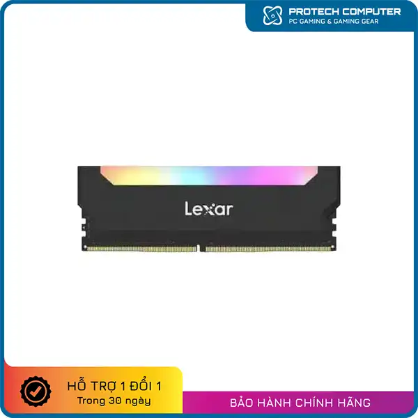 Ram Desktop Lexar DDR4 8GB (1x8GB) BUS 3200MHz LED RGB