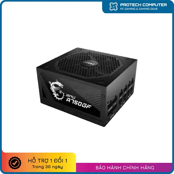 Nguồn MSI MPG A750GF 750W 80 Plus Gold