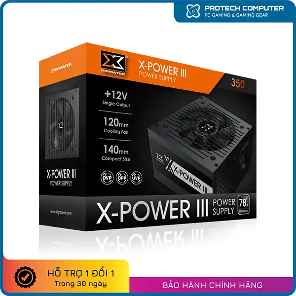 Nguồn máy tính Xigmatek X-POWER III 350 - 250W