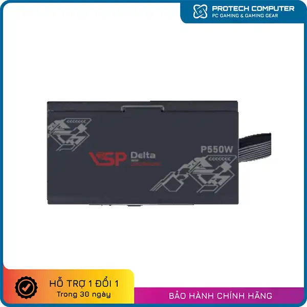 Nguồn máy tính VSP Delta P550W Bảo Hành Chính Hãng 3 Năm