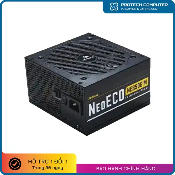 Nguồn Máy Tính ANTEC NeoECO NE850G (850w, 80 Plus Gold, modular)