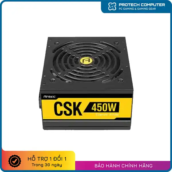 Nguồn Máy Tính ANTEC CUPRUM STRIKE CSK450 (450w, 80 Plus Bronze)