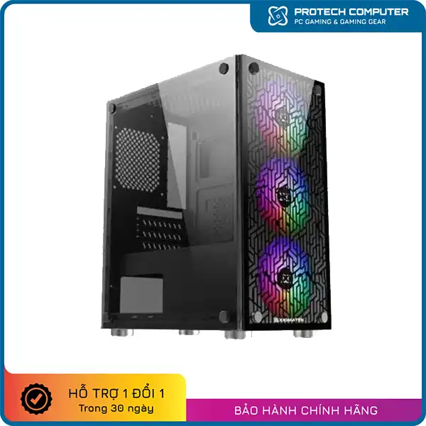 Vỏ case Xigmatek NYX 3F RGB (Mid Tower/m-ATX/m-ITX)