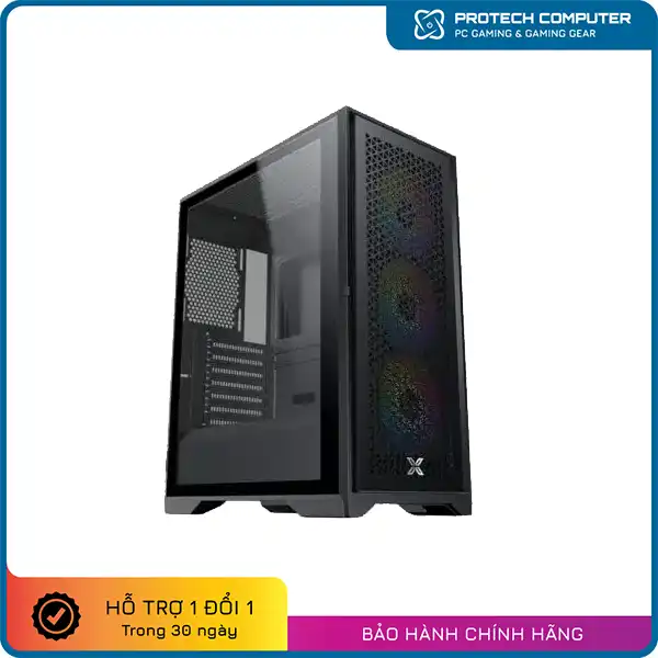 Vỏ Case Xigmatek LUX S 3FX (Mid Tower/Màu Đen)