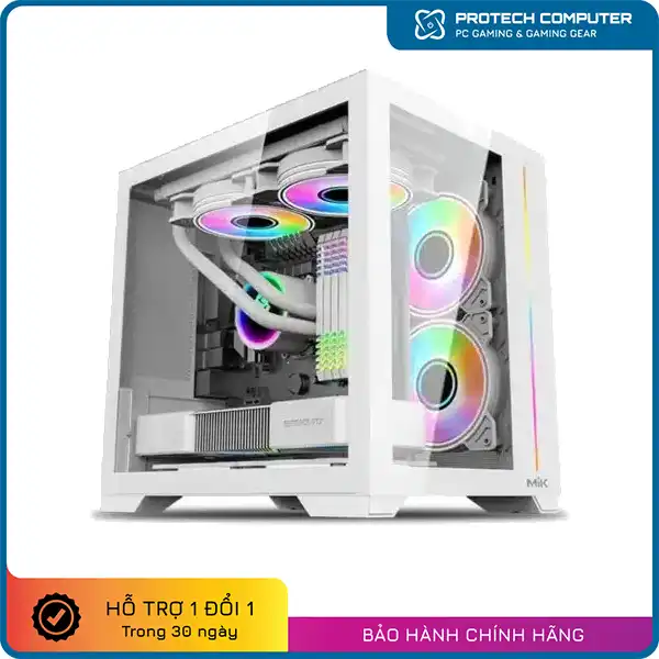 Vỏ case MIK LV12 MINI ELITE WHITE
