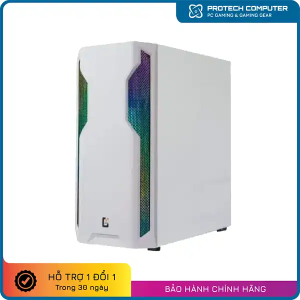 Vỏ Case Máy Tính VSP GAMING KA33 - White