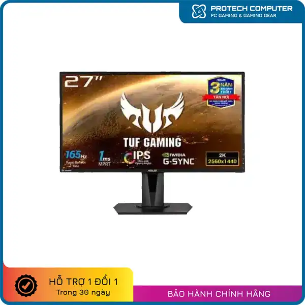 Màn Hình Game ASUS TUF Gaming VG27AQ 27 inch/IPS/2K/165Hz