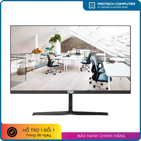 Màn Hình VSP V2204H ĐEN 22 inch / Full HD/ 75Hz