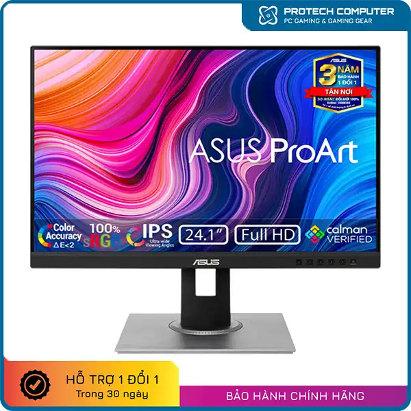 Màn Hình ASUS PROART PA248QV (24 inch/WUXGA/IPS/75Hz/5Ms) 