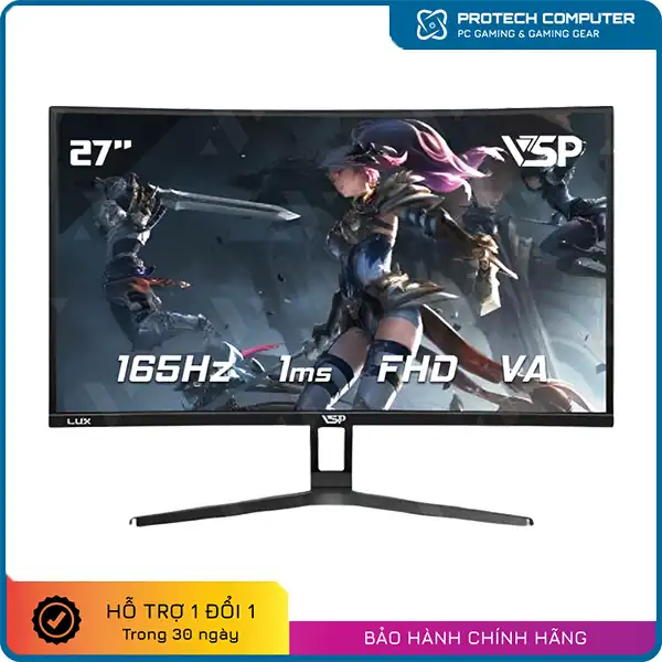Màn Hình VSP VX272C ( 27 inch/ Cong/ 165HZ/ Có Loa)