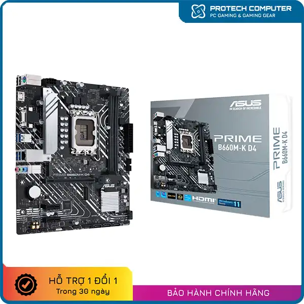 Mainboard Asus Prime B660M-K D4