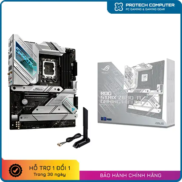 Mainboard ASUS ROG STRIX Z690-A GAMING WIFI D4 (Intel Z690, Socket 1700, ATX, 4 khe RAM DDR4)