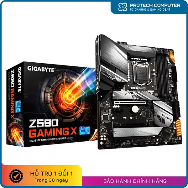 Mainboard Gigabyte Z590 GAMING X Socket LGA1200 / 4 Khe Ram DDR4