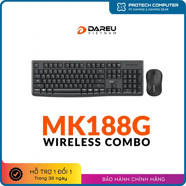 Bộ bàn phím, chuột DareU MK188G