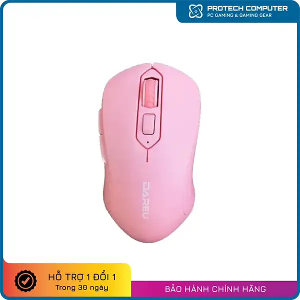 Chuột không dây DAREU LM115G PINK