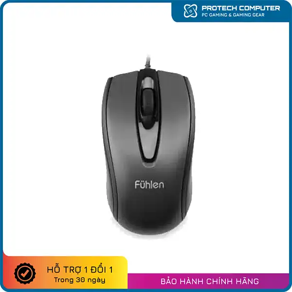Chuột Gaming Fuhlen L102 Optical Black USB
