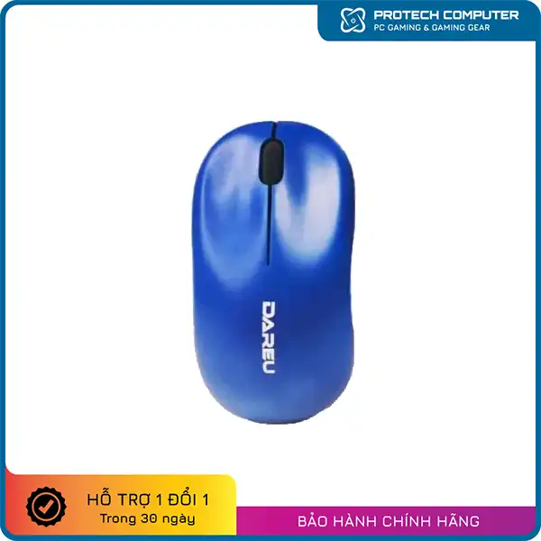 Chuột không dây DAREU LM106G - Blue