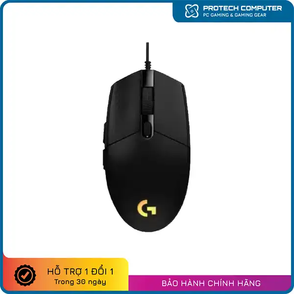 Chuột Logitech G102 Lightsync đen