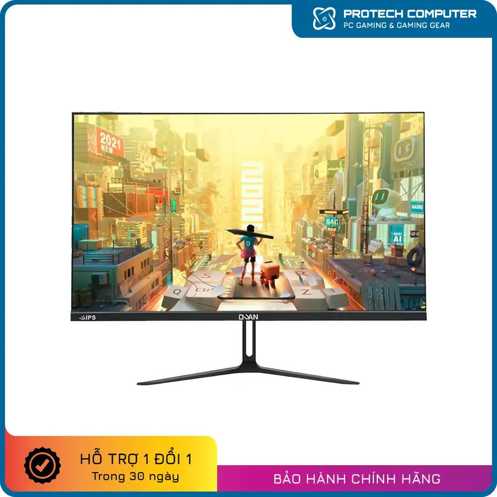 Màn Hình Duan DT-IP2409S ( PHẲNG, 24 inch, IPS, 100HZ,TRẮNG,ĐEN)