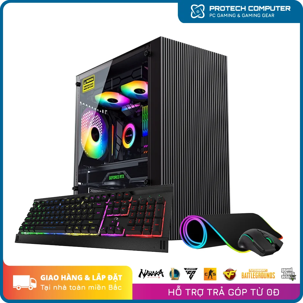 PC Gaming (H511M / i5 10400F / GTX 1060 3Gb / SSD 240Gb/ DDR4 8Gb / 400W)