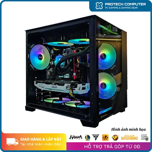 PC Gaming #56 (Intel Core i3-10100F/Ram 16GB/GTX 1660/SSD 256GB)