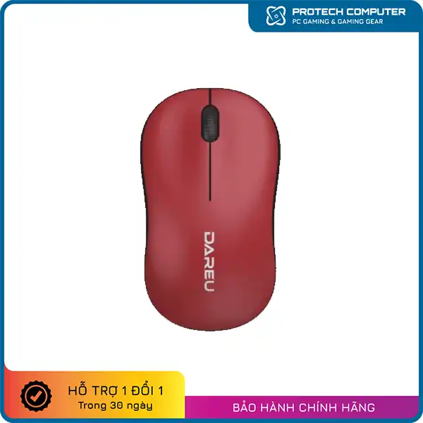 Chuột không dây DAREU LM106G - Red
