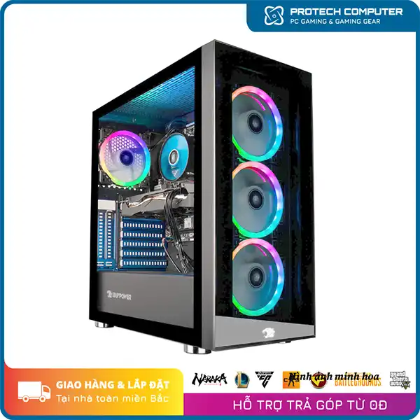 PC Gaming #54 (i5 10400F/GTX 1660 Super 6GB/Ram 8GB/SSD 256GB/550W) Like New