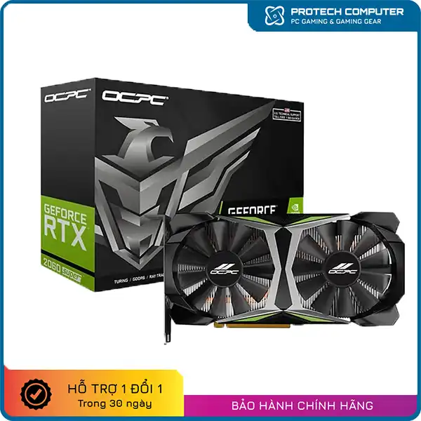 Card màn hình VGA OCPC NVIDIA GeForce RTX 2060 SUPER 8GB GDDR6