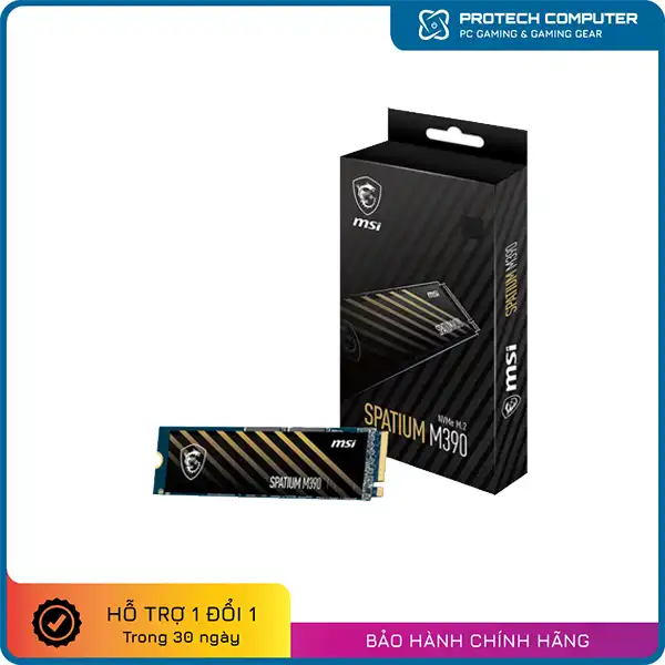 Ổ cứng SSD MSI SPATIUM M390 500GB NVMe