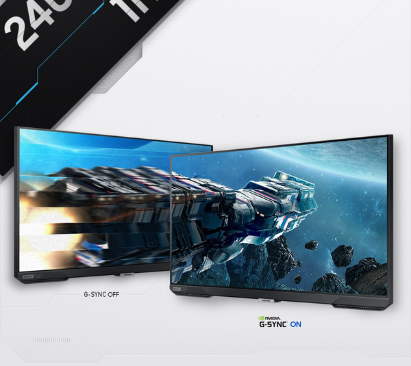 GEARVN - M&agrave;n h&igrave;nh Samsung LS25BG400 25&ldquo; IPS 240Hz HDR10 Gsync